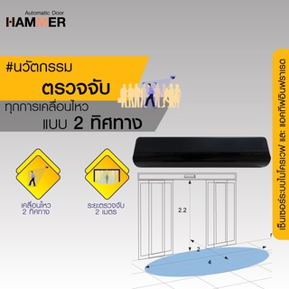 Microwave and Infrared Safety Sensor ZENSAFE Lเซ็นเซอร์ตรวจจับการเคลื่อนไหวเเละป้องกันการหนีบ  แบบคลื่นไมโครเวฟ  สำหรับเ