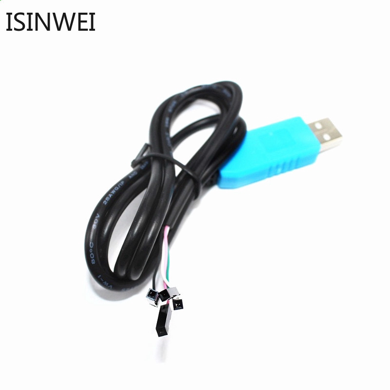 ภาพหน้าปกสินค้าPL2303 TA USB TTL RS232 Convert Serial Cable PL2303TA Compatible with Win XP/VISTA/7/8/8.1 Better Than PL2303HX จากร้าน isinwei.th บน Shopee