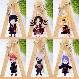 สินค้า พวงกุญแจอะคริลิครูปการ์ตูน Naruto Kakashi Uchiha Itachi Uchiha Sasuke