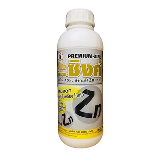 พรีเมียมซิงค์ ( ตราหญิงงาม ) ช่วยสะสมดอก ป้องกันโรคใบแก้วใบเหลือง -ขนาด 1 ลิตร-