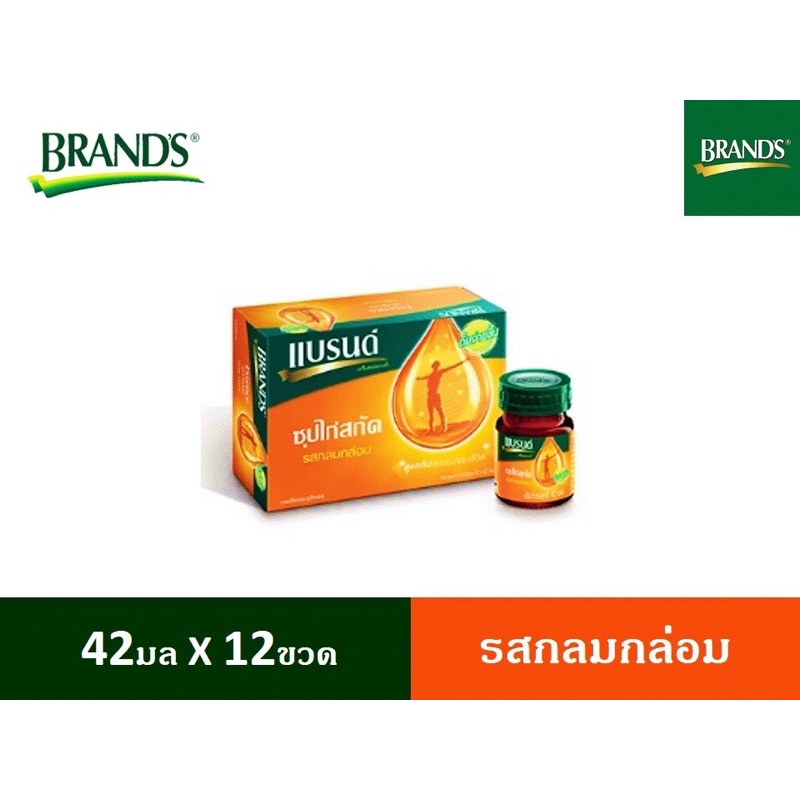 ภาพสินค้าแบรนด์ ซุปไก่สกัด รสกลมกล่อม ขนาด42 มล.X12ขวด ช่วยในการทำงานของระบบประสาทและสมอง เสริมด้วยวิตามินบี จากร้าน brands_thailand1 บน Shopee ภาพที่ 2