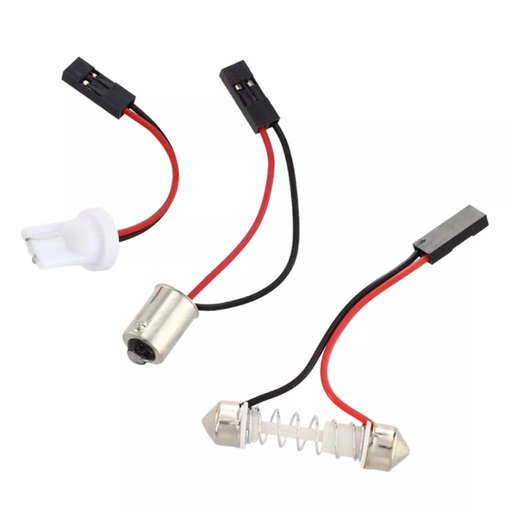 ขั้ว ba9s T10 แคปซูล adapter festoon สำหรับแผงไฟ LED | Shopee Thailand