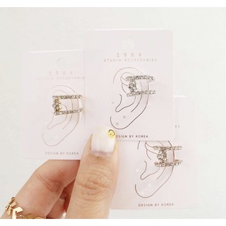 ear cuff ต่างหูหนีบ ต่างหูคล้องหู