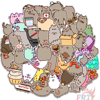 สินค้า ❉ I Am Pusheen The Cat - Series 01 Anime Cat สติ๊กเกอร์ ❉ 50Pcs/Set Claire Belton Cartoon Pusheen DIY Mixed Decals Doodle สติ๊กเกอร์