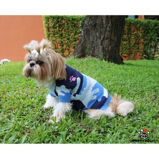 Pet cloths -Doggydolly  เสื้อผ้าแฟชั่น เสื้อผ้าสัตว์เลี้ยง เสื้อผ้าหมาแมว  winter ชุดไหมพรม เสื้อไหมพรม Sweater W354