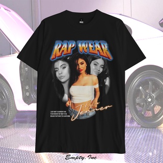 ราคาถูกเสื้อยืดพิมพ์ลายprintingเสื้อยืด พิมพ์ลาย Kylie Jenner Rap Wear สไตล์วินเทจS-4XL S-5XL