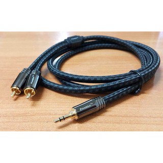 Pangea  Audio interconnect  mini 3.5 mm to 2RCA  ยาว 3  เมตร