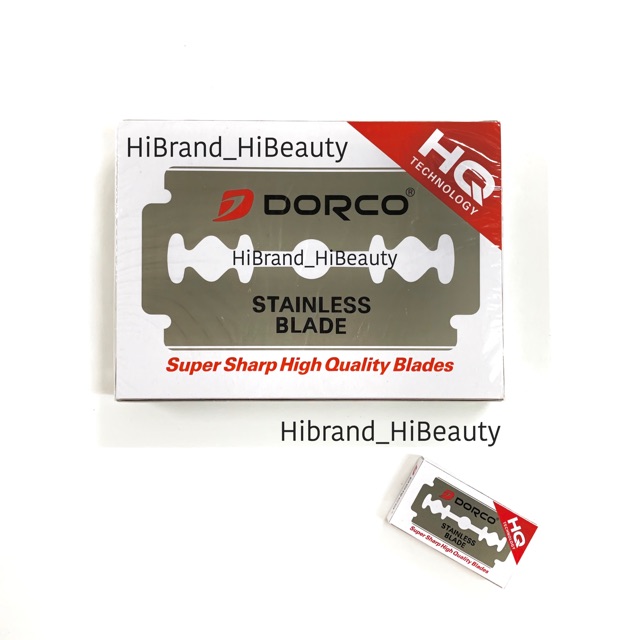 ภาพหน้าปกสินค้า(5ใบมีด) ใบมีดโกน ดอร์โก้ Dorco ของแท้ จากร้าน hibrand_hibeauty บน Shopee