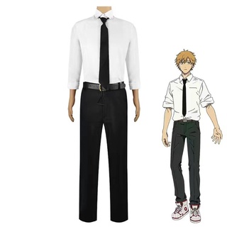 Chainsaw Man Denji Cosplay costume Denji Set and Wig and Pochita toys and Headgear