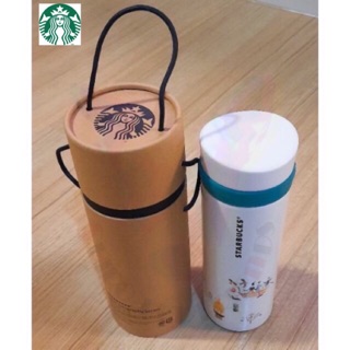 กระบอกน้ำ Starbucks ขนาก 350 ml. ของจังหวัด GIFU Japan ของแท้ 100%