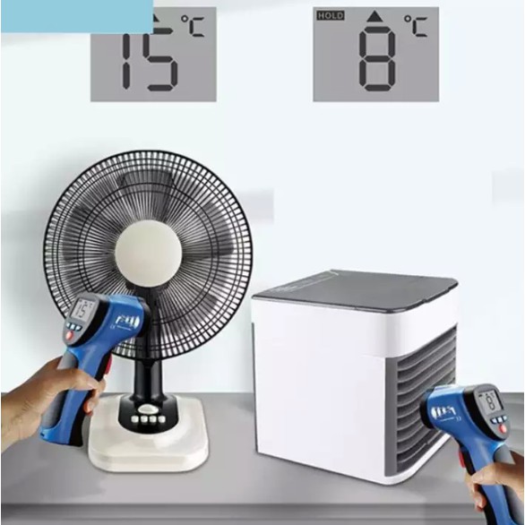 ภาพหน้าปกสินค้าArctic เครื่องทำความเย็นมินิ แอร์พกพา Mini air conditioner Cooling Fan พัดลมแอร์เย็น เครื่องทำความเย็นมินิ แอร์ตั้งโต๊ะข จากร้าน aunnopchittarachot บน Shopee