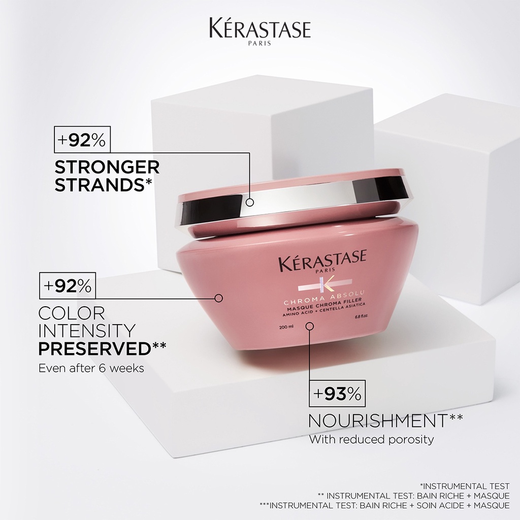 kerastase-masque-chroma-filler-200g-มาส์ก-โครมา-ฟิลเลอร์-มาส์กบำรุงผมเสริมความแข็งแรง-ปรับลดเม็ดสีแดงของผมทำสี