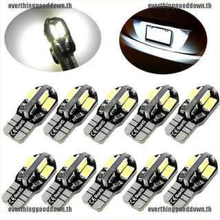 【everthing】ไฟ Led 8 ดวง Canbus T10 194 168 W5W 5730 สีขาว สําหรับติดด้านข้างรถยนต์ 10 ชิ้น