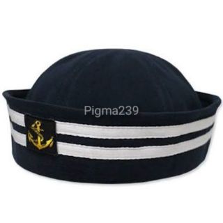 ภาพหน้าปกสินค้าหมวกกะลาสีเรืองานดี#หมวกกะลาสี #หมวกทหารเรือ#แฟนซี#navy hat ซึ่งคุณอาจชอบสินค้านี้