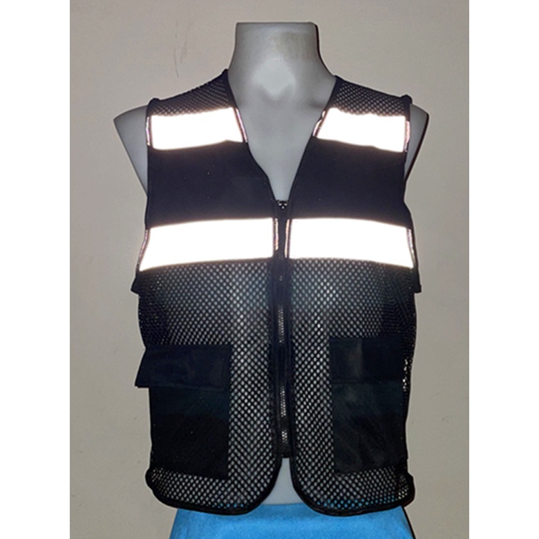 ภาพสินค้าReflective Vest เสื้อกั๊กสะท้อนแสง รุ่นตาข่ายใหญ่ จากร้าน jintalasu บน Shopee ภาพที่ 7