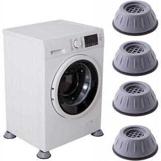 Chock pad x4 ขาตั้งรองเครื่องซักผ้ากันสั่นกันเสียง ขาตั้งรองเครื่องซักผ้า สามารถลดแรงสั่นสะเทือนเสียงดังจากเครื่องไถล