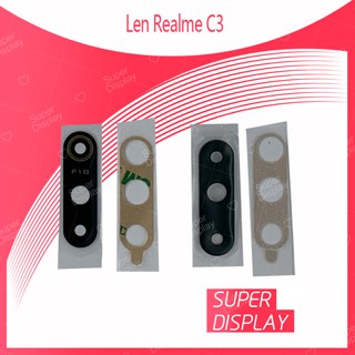 สินค้า Realme C3 อะไหล่เลนกล้อง กระจกเลนส์กล้อง กระจกกล้องหลัง Camera Lens (ได้1ชิ้น) อะไหล่มือถือ Super Display