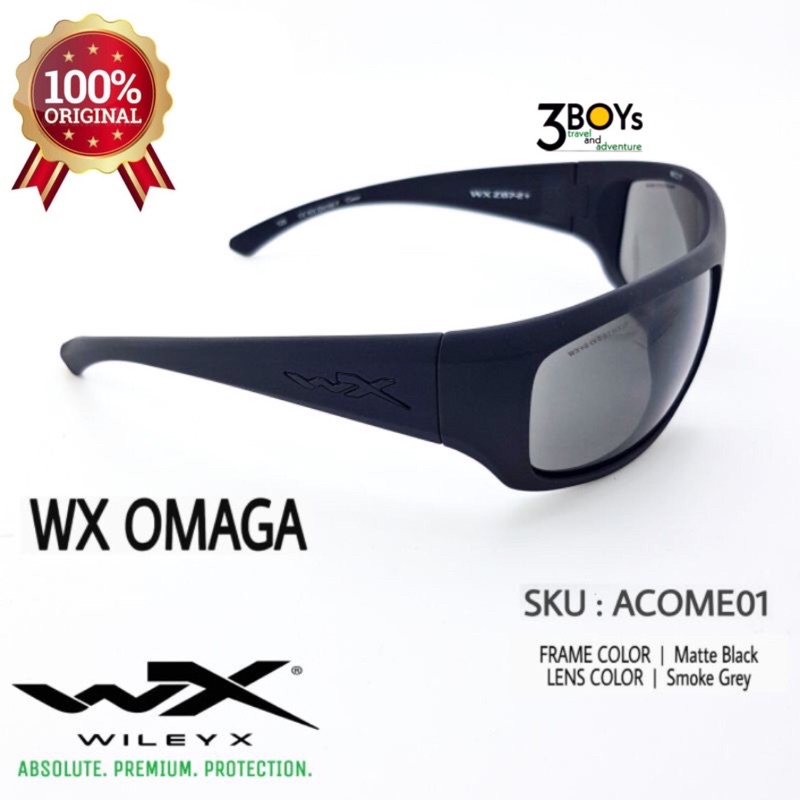 แว่นตา-wileyx-แท้-รุ่น-omaga-โลโก้ดำลดแสงสะท้อนตอนกลางคืน-แว่นตากันสะเก็ดที่นิยมทั่วโลก-รับประกันสินค้า-1-ปี