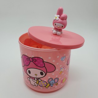 กล่องพลาสติก  มายเมโลดี้ กล่องเก็บของ เครื่องประดับ กล่องใส่ทิชชู่ my melody