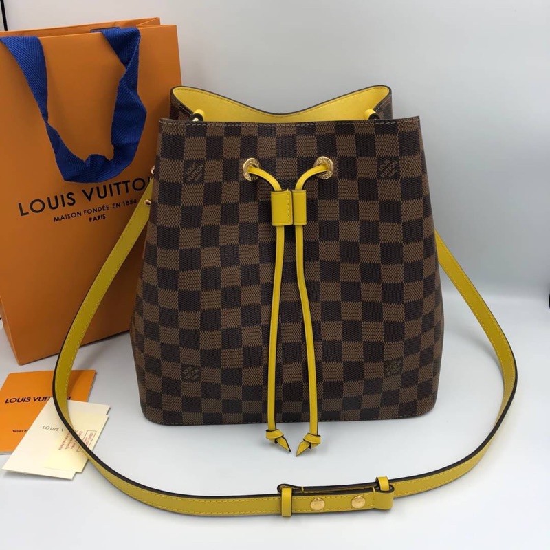 louis-vuitton-neonoe-damier-สีเหลือง