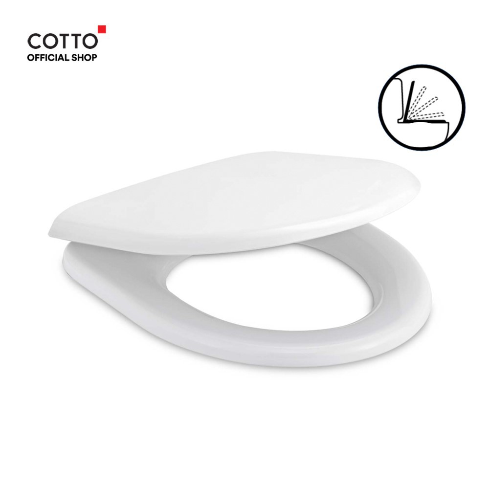 cotto-ฝารองนั่งโถสุขภัณฑ์ทรงตัว-u-รุ่น-c90803-soft-close