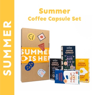 ภาพหน้าปกสินค้า[Summer Gift set]Capsule set l กล่องของขวัญ กิฟเซตกาแฟ กาแฟแคปซูล ซึ่งคุณอาจชอบราคาและรีวิวของสินค้านี้