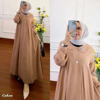 Tania Dress Material CERUTY BABYDOLL FULL PURING Get Gamis (ไม่รวม HIJAB) เสื้อผ้าสตรีมุสลิม เกมล่าสุด 2022
