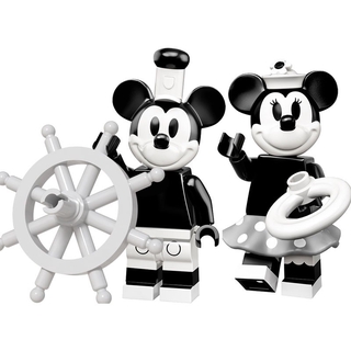 ภาพขนาดย่อของสินค้าWm741 Minifigures Mickey Minnie โมเดลตุ๊กตาของเล่นสําหรับเด็ก