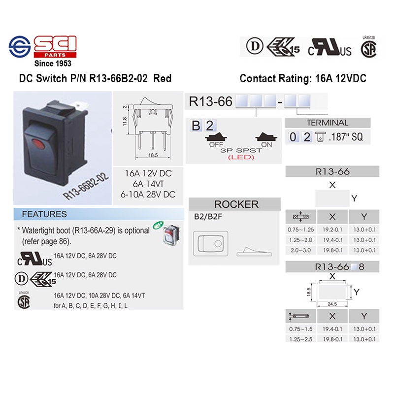 sci-สวิตช์-ปิดเปิด-on-off-16a-12v-dc-ไฟledสีแดง-ติดในเรือ-รถยนต์-รถกระบะ-รุ่น-r13-66b2-02