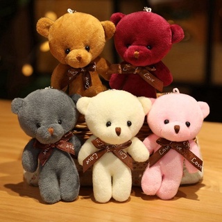 ภาพหน้าปกสินค้าCute Teddy Bear Plush Toy Doll Bear Toy Small Gift Factory Wholesale Key Chain Pendant Gifts For Boyfriends ที่เกี่ยวข้อง