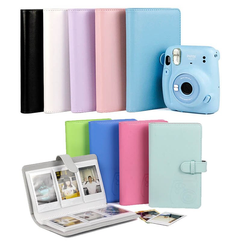 รูปภาพสินค้าแรกของอัลบัมรูป instax mini โพลารอยด์ นามบัตร (ใส่ได้96ใบ) polaroid album