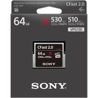 Sony CFast 2.0 G Series Memory Card (CAT-G64-R) - [64GB]