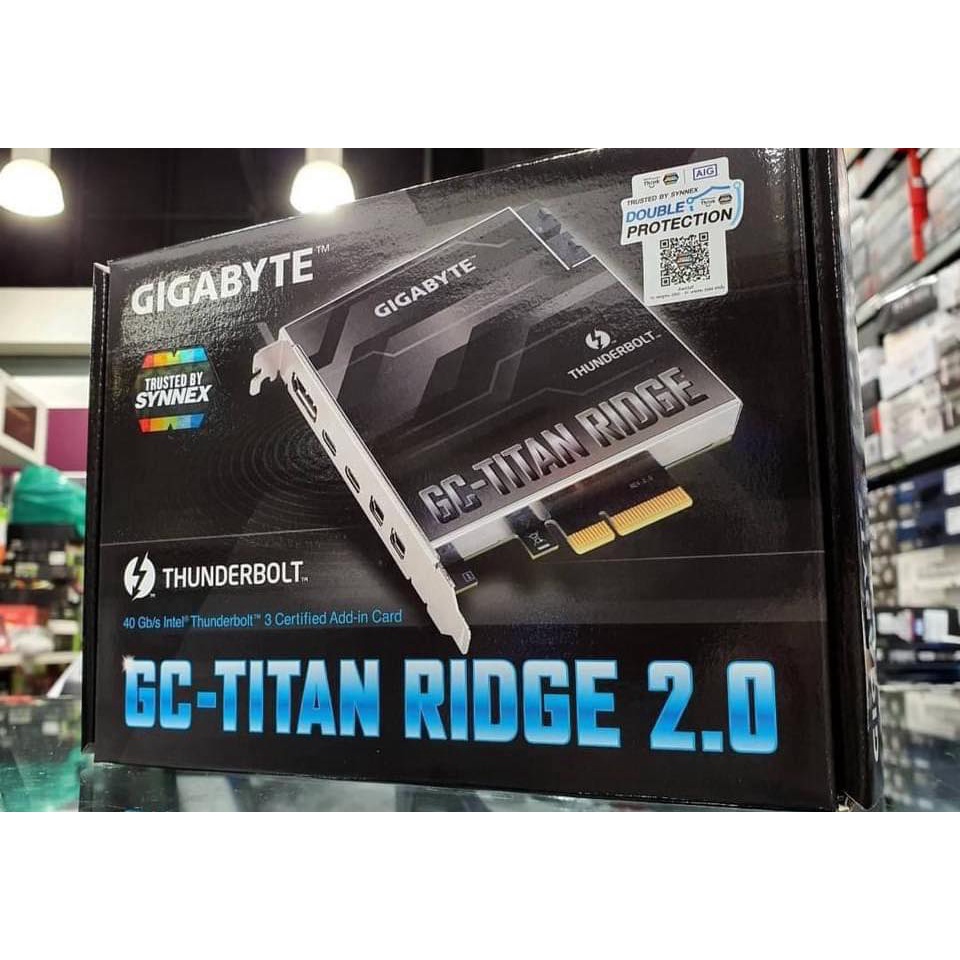 (ของใหม่แท้ศูนย์ไทยส่งฟรี)Gigabyte GCTITAN RIDGE (rev. 2.0) Shopee