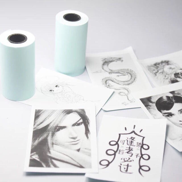 ภาพหน้าปกสินค้าพร้อมส่ง สต๊อกแน่น กระดาษสติกเกอร์ เครื่องปริ้นส์พกพา paperang จากร้าน cupid_baby_shop บน Shopee