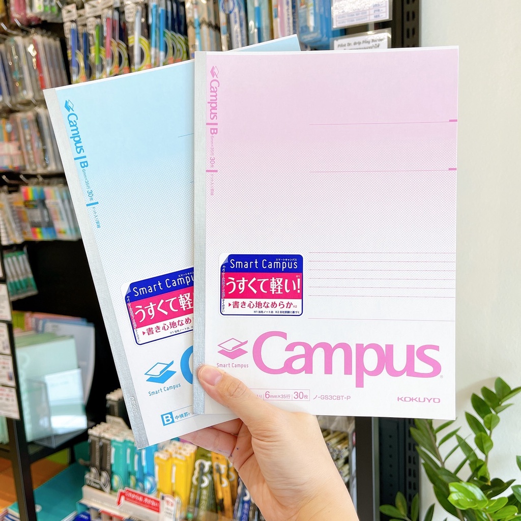 kokuyo CAMPUS Note (Smart CAMPUS) Semi B5 30 Sheets รุ่น- GS3CBT-B / P ...