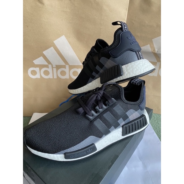 new-nmd-r1-แถบข้างลาย-มือ1ของแท้