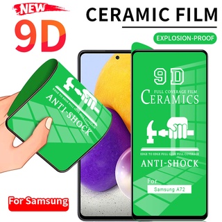 ฟิล์มกระจกนิรภัยกันรอยหน้าจอ เซรามิค HD สําหรับ Samsung Galaxy A14 A24 A34 A54 A04 A04S A10 A20 A30 A50 A70 A10S A20S A30S A50S A70S A21S A02S A03S A52S A01 A02 A03