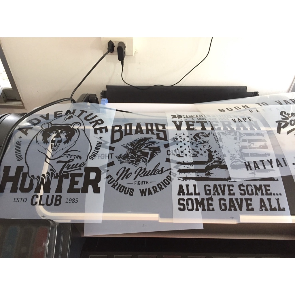 A4 Waterproof Milky Transparent PET Film for Aqueous Inkjet Printing ...