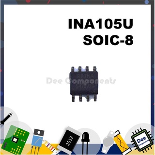 INA105 Differential Amplifiers Precision SOIC-8 15 V 0°C ~ 70°C INA105U TEXAS INSTRUMENTS 7-1-2