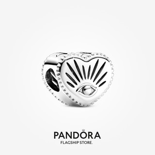 Pandora จี้ตาและหัวใจ อุปกรณ์เสริม สําหรับทําเครื่องราง p512