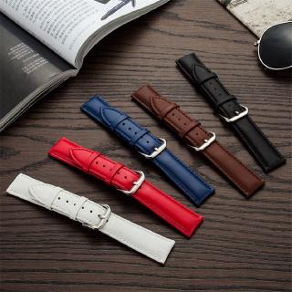 ภาพหน้าปกสินค้าGenuine Leather Watch Bands Strap 12mm 14mm 16mm 17mm 18mm 19mm 20m 21mm 22mm 23mm 24mm Watch band ซึ่งคุณอาจชอบสินค้านี้