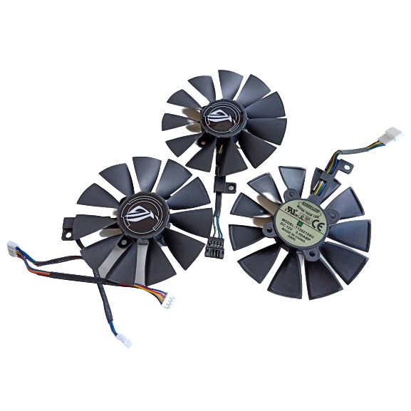 Ventola Di Ricambio Per Scheda Grafica ASUS Strix GTX 1060/1070/1080/1080Ti - Set 3 Ventole - Foto 3