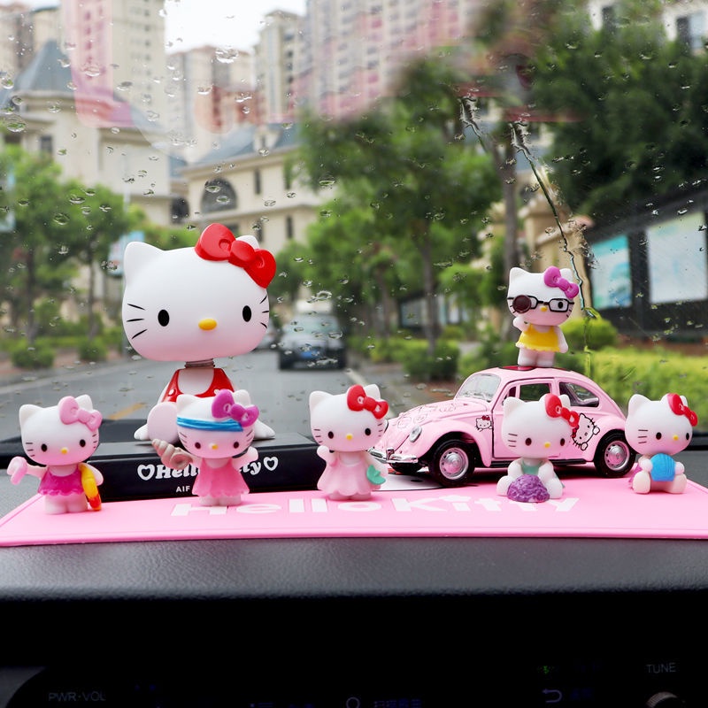 hello-kitty-ตุ๊กตาหน้ารถ-ของแต่งรถยนต์-ตุ๊กตาหน้ารถ-ตุ๊กตาหน้ารถยนต์-น่ารัก-หัวใจของสาวๆ