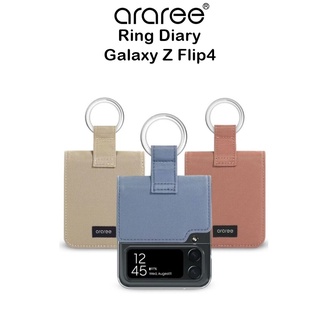 Araree Ring Diary เคสกันกระแทกเกรดพรีเมี่ยมจากเกาหลี เคสสำหรับ Galaxy Z Flip4 (ของแท้100%)