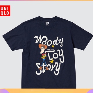 [S-5XL] Disney Uniqlo UT เสื้อยืดแขนสั้น พิมพ์ลาย MFA สําหรับผู้ชาย และผู้หญิง 453484