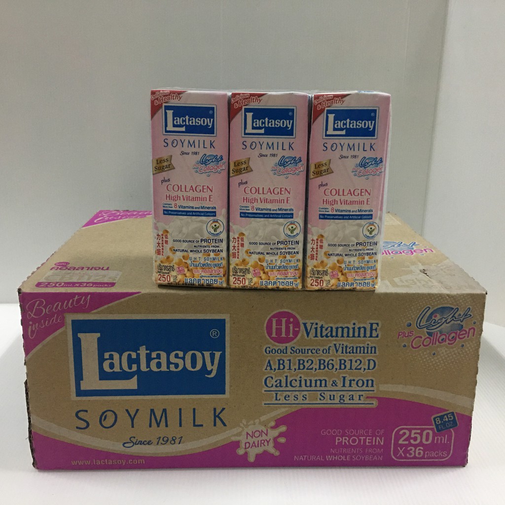 ขายยกลัง-lactasoy-แลคตาซอย-ผลิตภัณฑ์นมถั่วเหลือง-250-มล-x-36-กล่อง-มี-3-รสชาติ