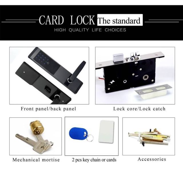 door-lock-ใส่พาสเวิส-และ-คีย์การ์ด-กันน้ำ