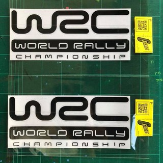 WRC สติ๊กเกอร์ติดรถยนต์