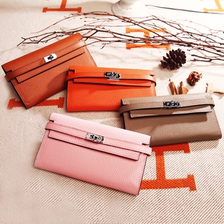 กระเป๋าสตางค์ใบยาว #กระเป๋าสตางค์หนังแท้ # กระเป๋าสตางค์แฟชั่น #fashion wallet