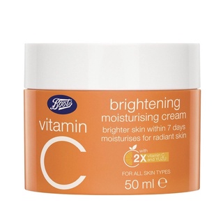 พร้อมส่ง / สูตรใหม่ 🍋Boots Vitamin C Moisturising Cream (Day cream)